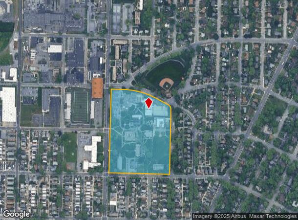  1601 N 13Th St, Reading, PA Parcel Map