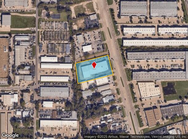  11527 Harry Hines Blvd, Dallas, TX Parcel Map