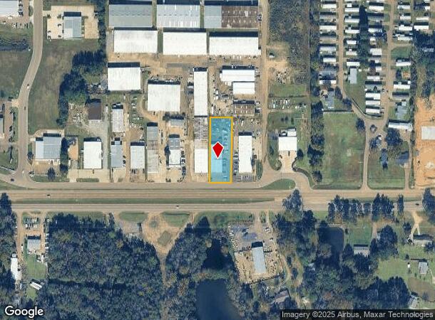  5022 Highway 80 E, Pearl, MS Parcel Map