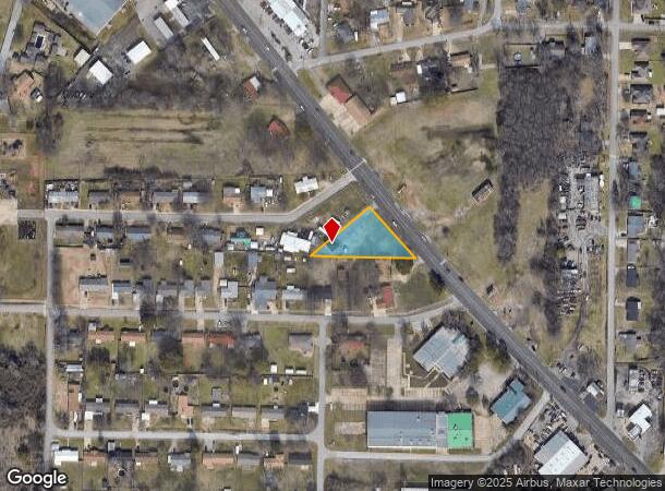 1007 Fort St, Barling, AR Parcel Map