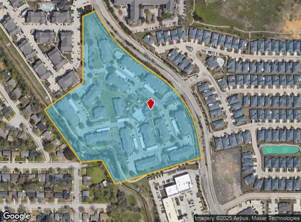  300 Bourland Rd, Keller, TX Parcel Map