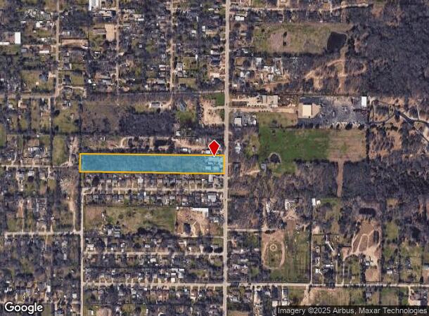 4309 S Peachtree Rd, Balch Springs, TX Parcel Map