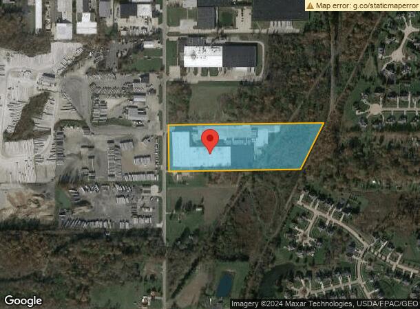  1070 Lake Rd, Medina, OH Parcel Map