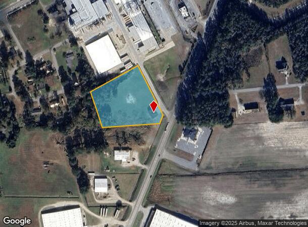  210 Avon St, Tabor City, NC Parcel Map