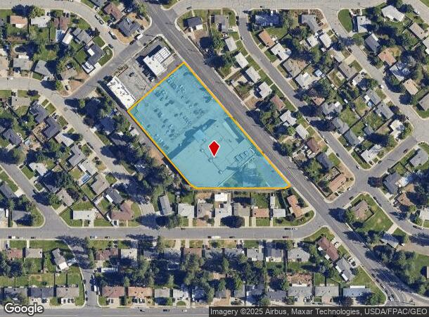  3321 W Indian Trail Rd, Spokane, WA Parcel Map