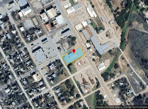  1106 Conrad Hilton Blvd, Cisco, TX Parcel Map