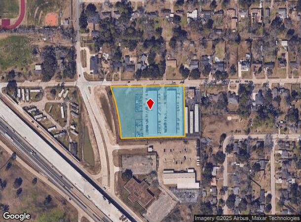  3047 Cedar Dr, La Marque, TX Parcel Map