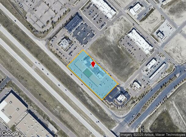  9633 Prominent Pt, Colorado Springs, CO Parcel Map