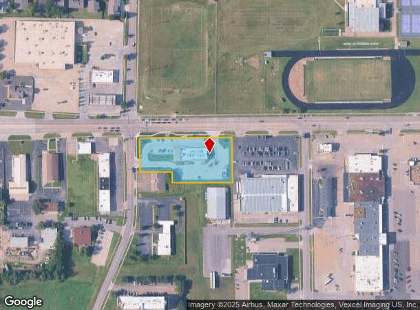 5525 Sw 21St St, Topeka, KS Parcel Map