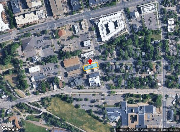  1717 15Th St, Boulder, CO Parcel Map