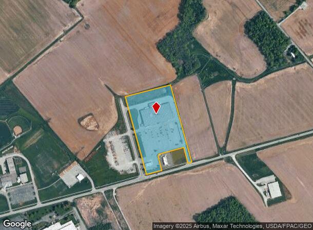 1001 Cherry St, Blanchester, OH Parcel Map