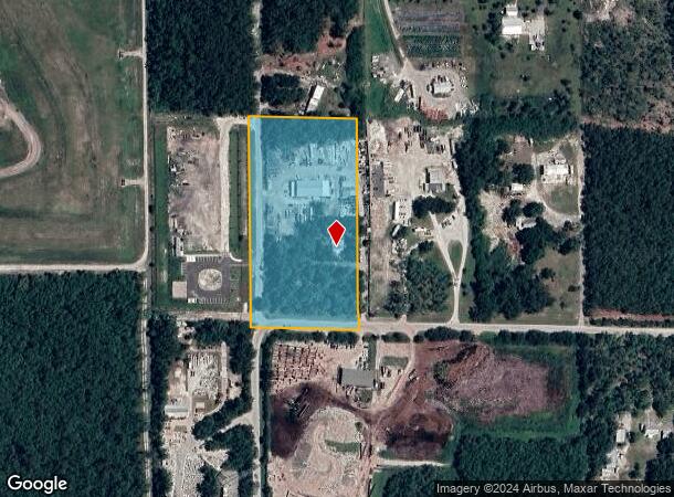  2321 Washburn Ave, Naples, FL Parcel Map