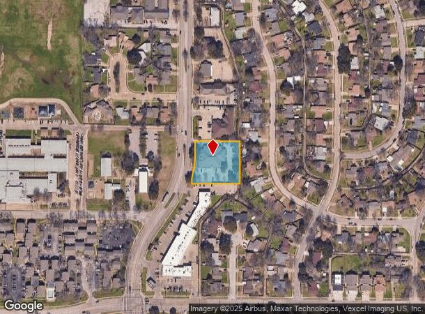 2940 N O Connor Rd, Irving, TX Parcel Map