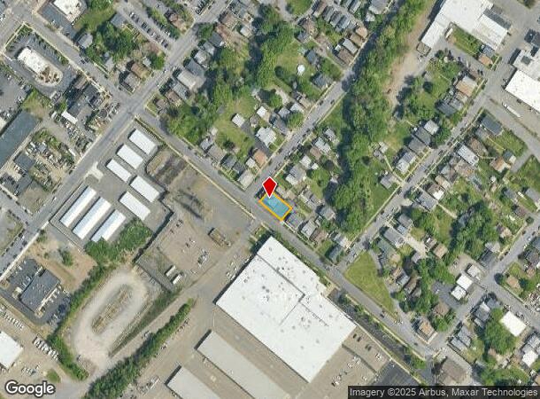  1302 Adams Ave, Scranton, PA Parcel Map