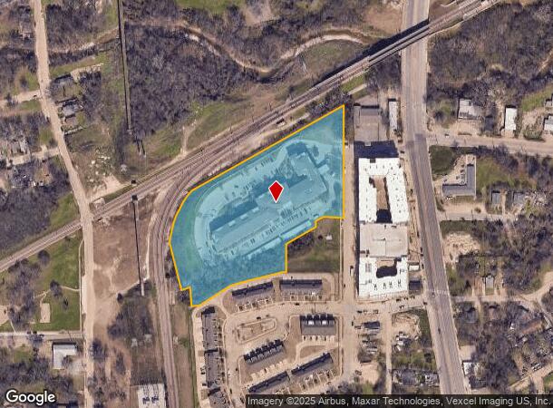  201 Fran Way, Dallas, TX Parcel Map