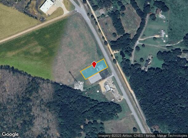 425 W Railroad St, Bowman, GA Parcel Map