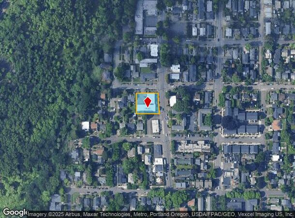  1530 Se Reedway St, Portland, OR Parcel Map