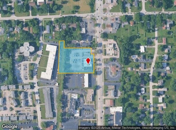 1760 N Farnsworth Ave, Aurora, IL Parcel Map