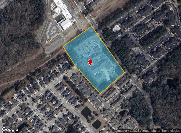  1445 Bluewater Way, Charleston, SC Parcel Map