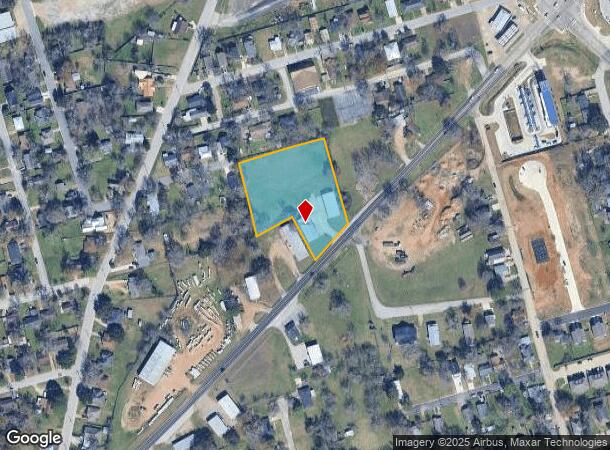  1315 Highway 105, Brenham, TX Parcel Map