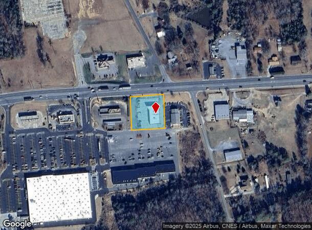  121 Montgomery Xing, Biscoe, NC Parcel Map