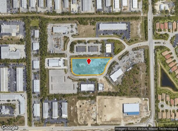  6551 Corporate Park Cir, Fort Myers, FL Parcel Map