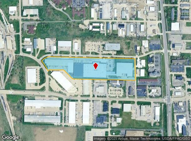 915 32Nd Ave Sw, Cedar Rapids, IA Parcel Map