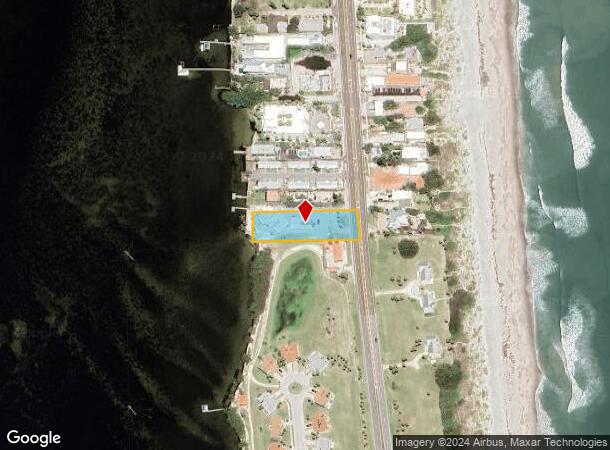  3594 S Atlantic Ave, Cocoa Beach, FL Parcel Map