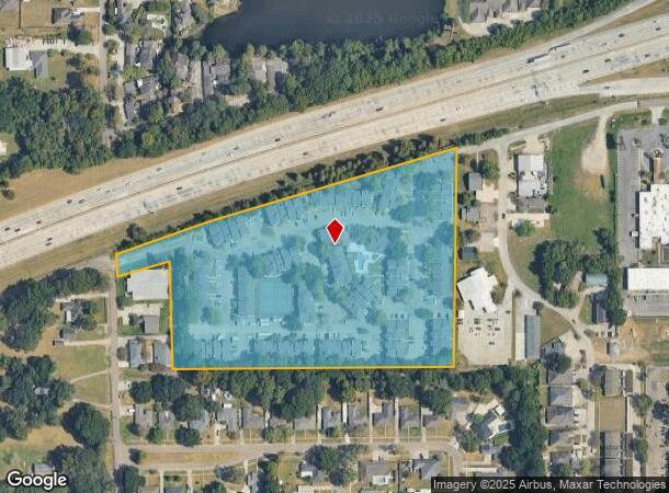  10795 Mead Rd, Baton Rouge, LA Parcel Map
