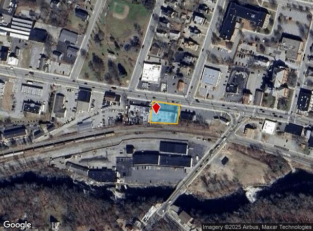 1050 Main St, Willimantic, CT Parcel Map