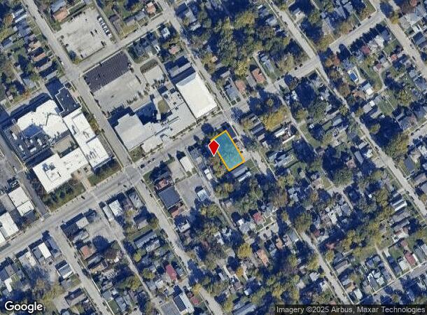  630 E Court Ave, Jeffersonville, IN Parcel Map