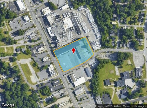  1800 N Main St, High Point, NC Parcel Map