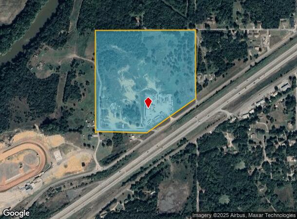 2203 W Race Track Rd, Pocola, OK Parcel Map