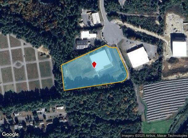  52 R W Moore Ave, Orange, MA Parcel Map