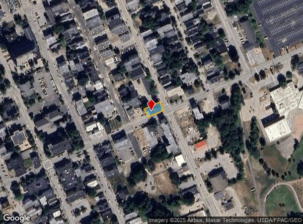  96 Birch St, Lewiston, ME Parcel Map