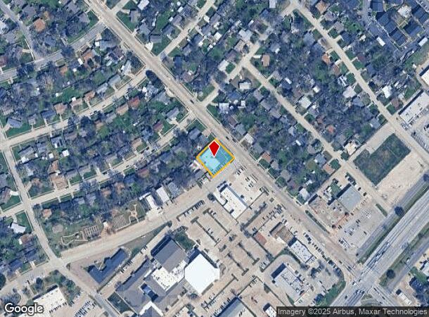  349 Nw Renfro St, Burleson, TX Parcel Map