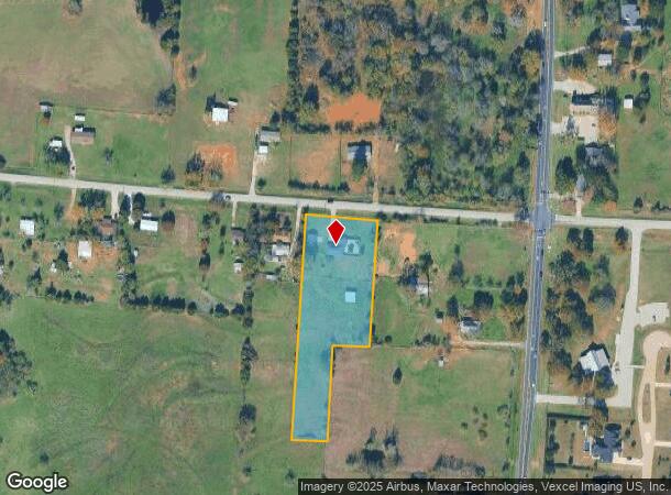  7301 Fishtrap Rd, Cross Roads, TX Parcel Map