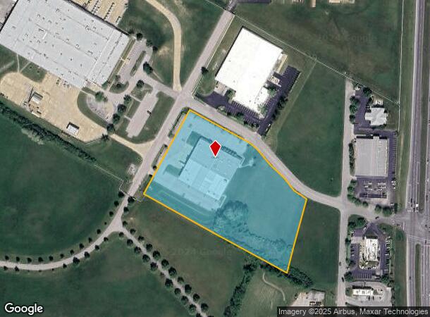  400 Enterprise Dr, Nicholasville, KY Parcel Map