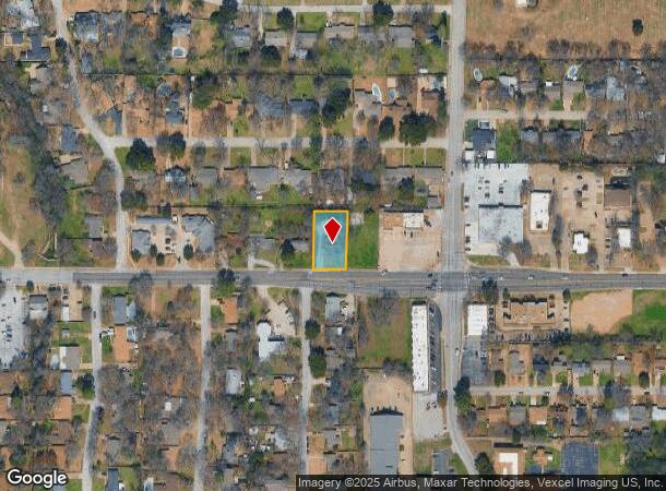 1215 W Randol Mill Rd, Arlington, TX Parcel Map