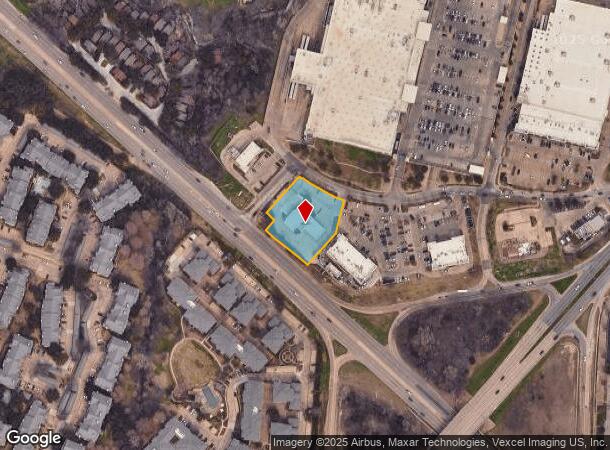  6166 Retail Rd, Dallas, TX Parcel Map