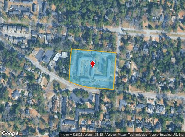 2801 Walton Way, Augusta, GA Parcel Map