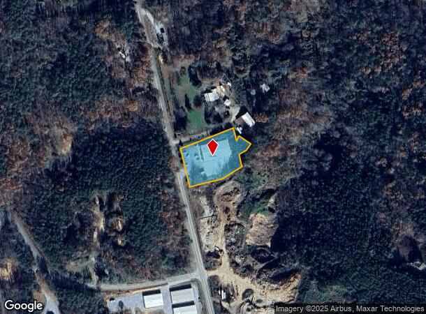  7854 Highway 9 N, Mill Spring, NC Parcel Map