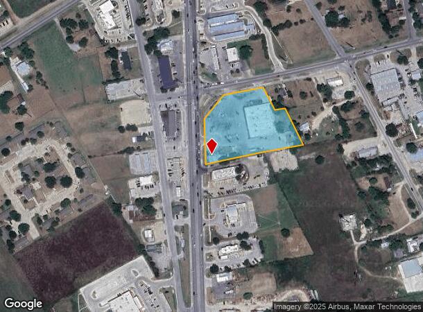 1326 S Colorado St, Lockhart, TX Parcel Map