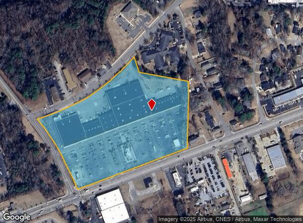 721 N Brightleaf Blvd, Smithfield, NC Parcel Map