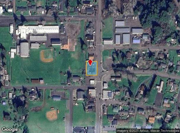 145 N Gaither St, Siletz, OR Parcel Map