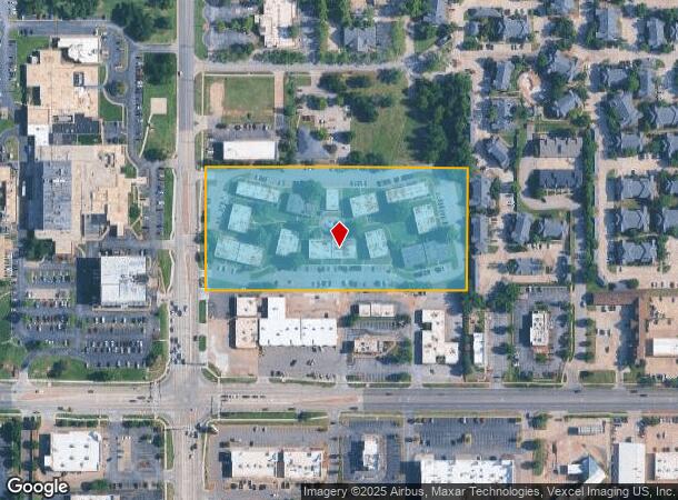 20 S Bryant Ave, Edmond, OK Parcel Map