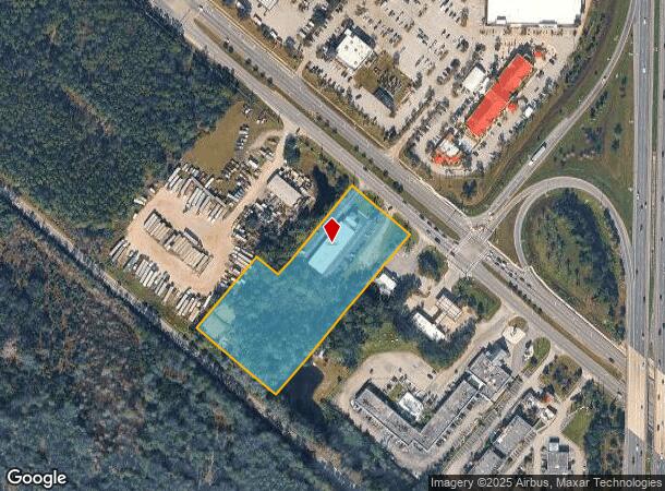 1634 N Us Highway 1, Ormond Beach, FL Parcel Map