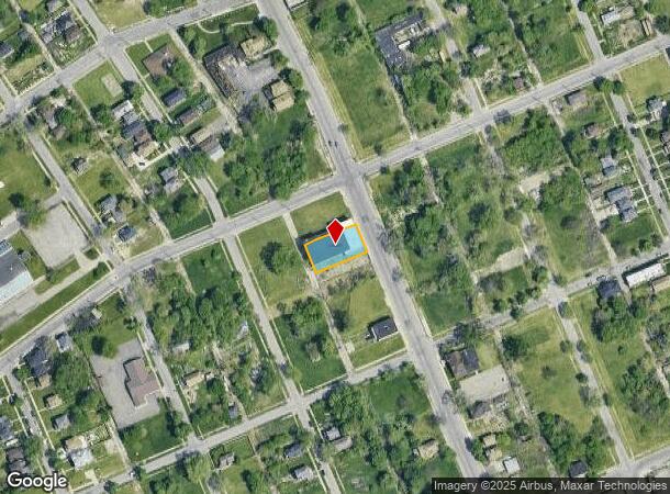 5961 14Th St, Detroit, MI Parcel Map