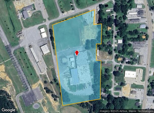  81 W Holley Street Ext, Parsons, TN Parcel Map