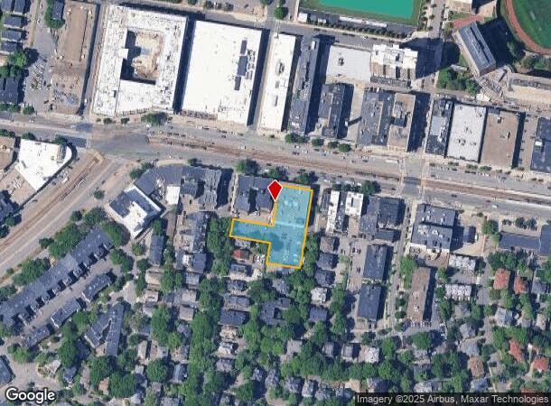 1050 Commonwealth Ave, Boston, MA Parcel Map